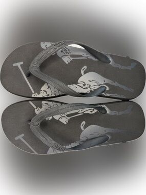 Polo Sport by Ralph Lauren Collins Flip Flop - Black - NIB Size 11, MSRP $40